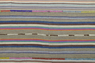 Handmade Vintage Area Kilim - Thumbnail