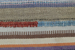 Handmade Vintage Area Kilim - Thumbnail