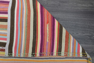 Handmade Vintage Area Kilim - Thumbnail