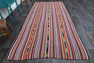 Vintage Striped Area Rug - Thumbnail