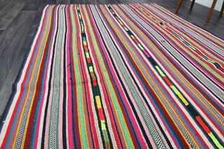 Vintage Striped Area Rug - Thumbnail