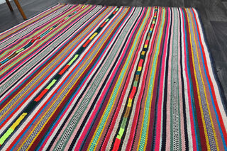 Vintage Striped Area Rug - Thumbnail