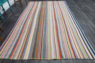 Rainbow Vintage Kilim - Thumbnail