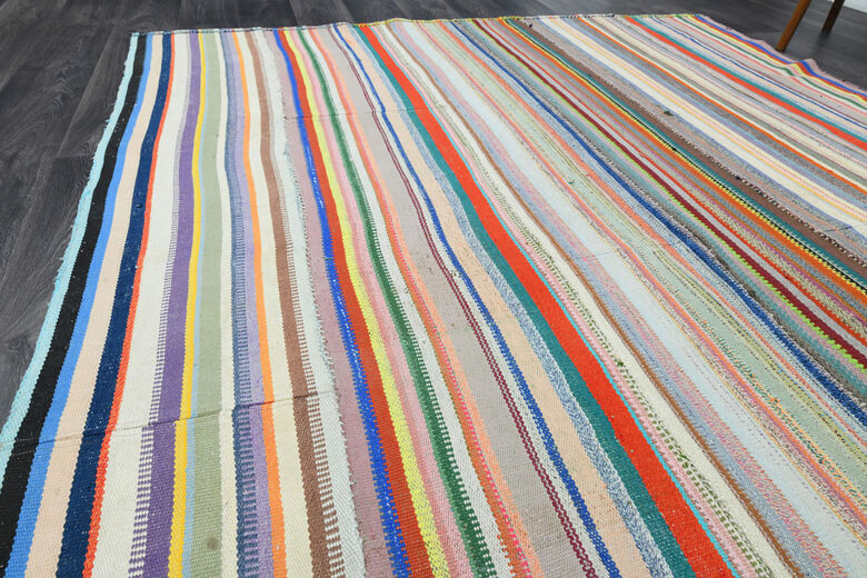 Rainbow Vintage Kilim