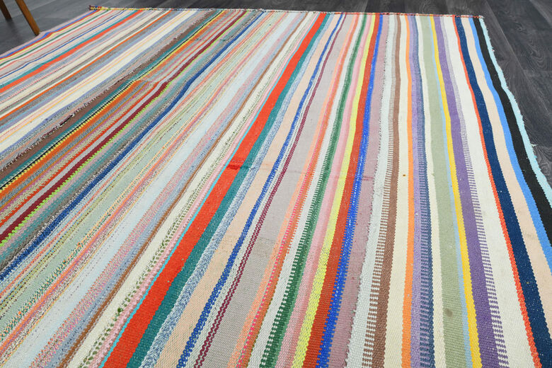 Rainbow Vintage Kilim