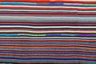 Vintage Multi-Color Kilim Rug - Thumbnail