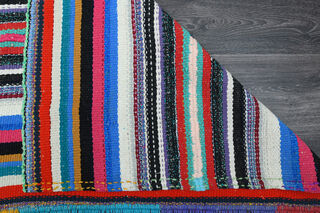 Vintage Multi-Color Kilim Rug - Thumbnail