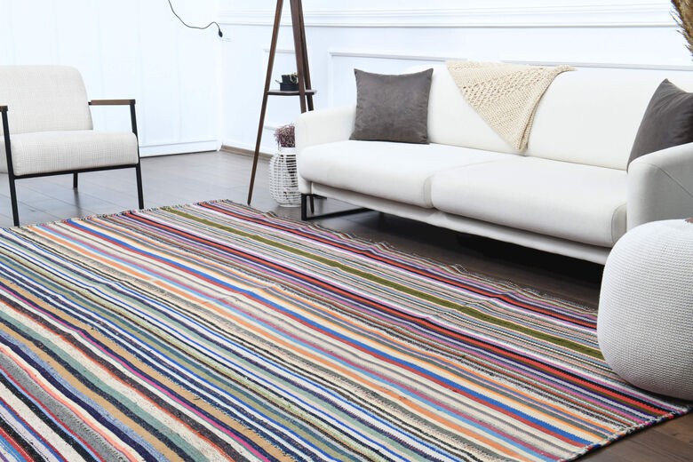 Striped Wool Kilim