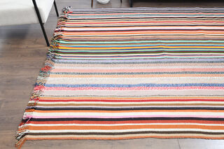 Oushak Kilim Wide Runner Rug - Thumbnail