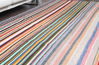 Oushak Kilim Wide Runner Rug - Thumbnail