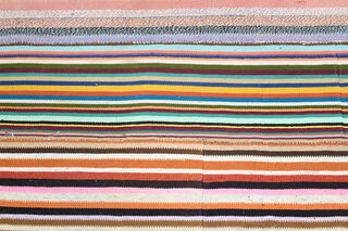 Oushak Kilim Wide Runner Rug - Thumbnail