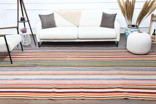 Oushak Kilim Wide Runner Rug - Thumbnail