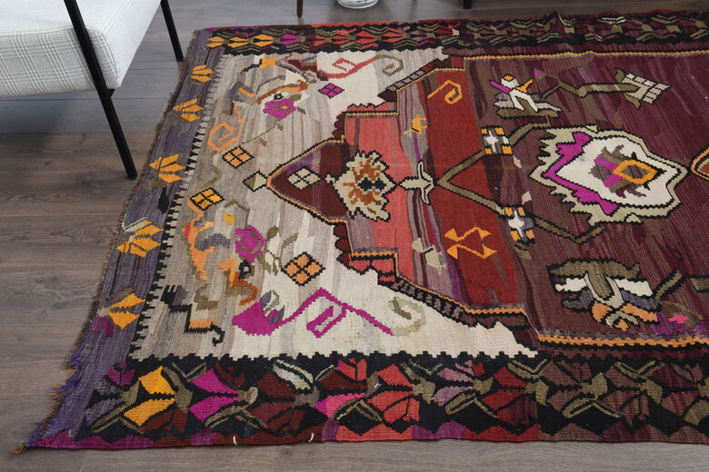 Vintage Oversized Area Rug