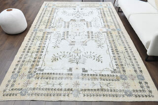 Vintage Oushak Area Rug - Thumbnail