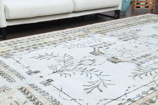 Vintage Oushak Area Rug - Thumbnail