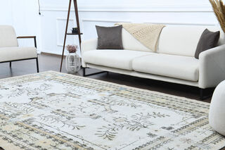 Vintage Oushak Area Rug - Thumbnail