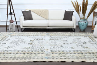 Vintage Oushak Area Rug - Thumbnail