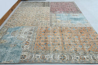 Old Fashion Patchwork Rug - Thumbnail