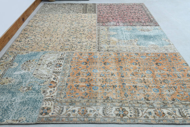 Old Fashion Patchwork Rug