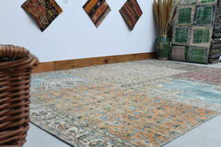 Old Fashion Patchwork Rug - Thumbnail