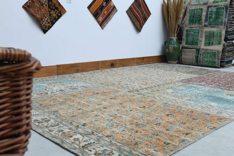 Old Fashion Patchwork Rug