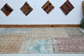 Old Fashion Patchwork Rug - Thumbnail