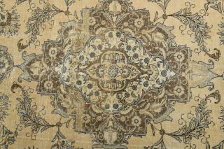 Heriz Persian Carpet - Vintage Oversized Rug - Thumbnail