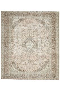 Persian Kashan - Vintage Oversized Rug - Thumbnail