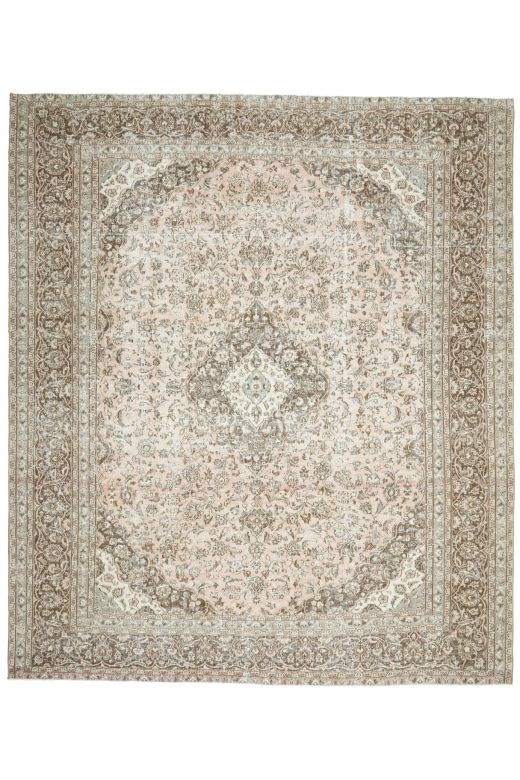 Persian Kashan - Vintage Oversized Rug