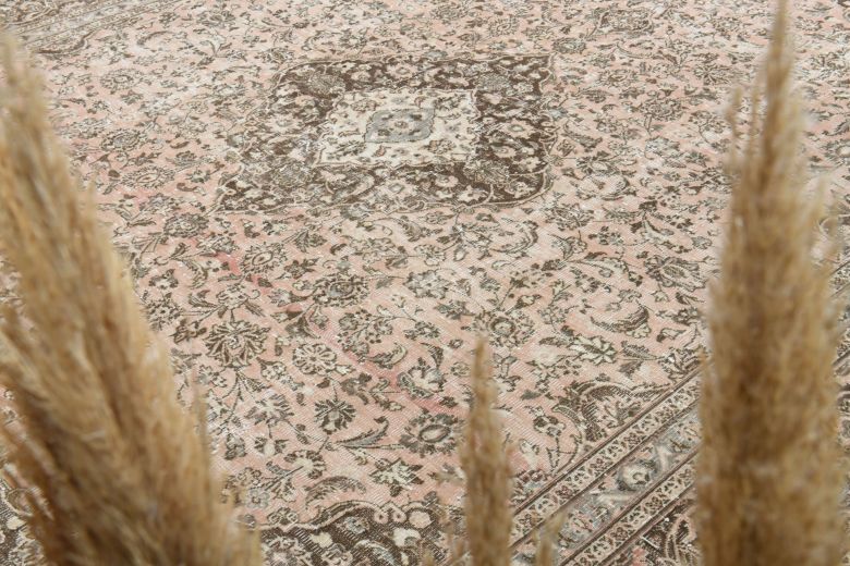 Persian Kashan - Vintage Oversized Rug