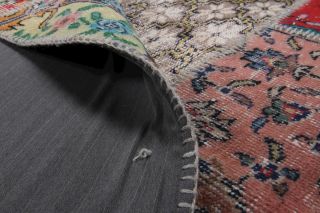 Vintage Patchwork Area Rug - Thumbnail