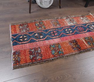 Vintage Patchwork Runner Rug - Thumbnail