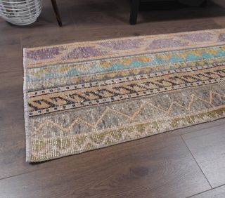 Vintage Patchwork Runner Rug - Thumbnail