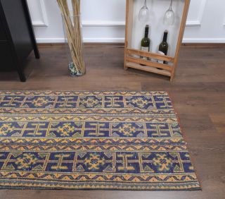 Vintage Patchwork Runner Rug - Thumbnail