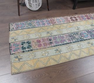 Vintage Patchwork Runner Rug - Thumbnail