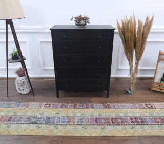 Vintage Patchwork Runner Rug - Thumbnail