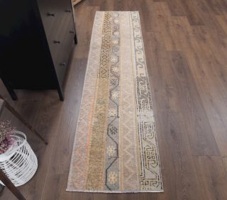 Vintage Patchwork Runner Rug - Thumbnail