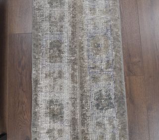 Vintage Patchwork Runner Rug - Thumbnail