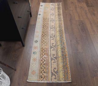 Vintage Patchwork Runner Rug - Thumbnail