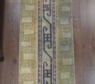 Vintage Patchwork Runner Rug - Thumbnail