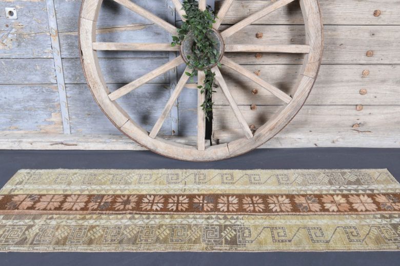 Vintage Patchwork Runner Rug