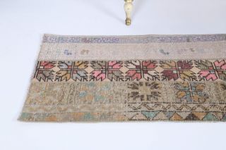 Vintage Patchwork Runner Rug - Thumbnail