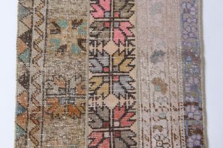 Vintage Patchwork Runner Rug - Thumbnail