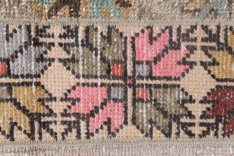 Vintage Patchwork Runner Rug