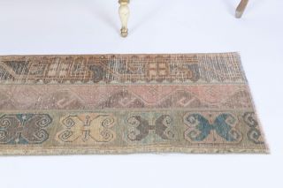 Vintage Patchwork Runner Rug - Thumbnail