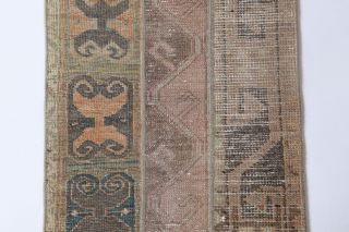 Vintage Patchwork Runner Rug - Thumbnail