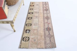 Vintage Patchwork Runner Rug - Thumbnail