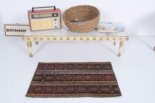 Vintage Patchwork Mini Rug - Thumbnail