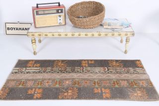 Vintage Patchwork Runner Rug - Thumbnail