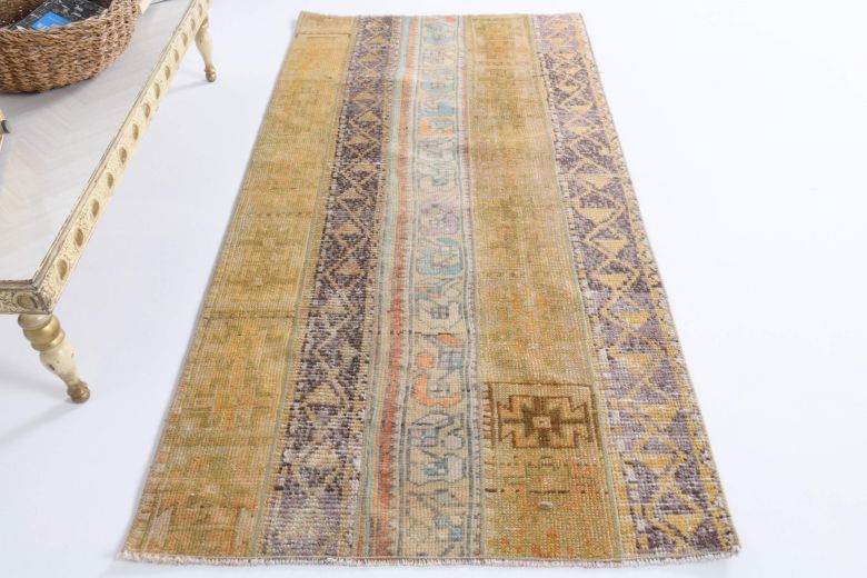 Vintage Patchwork Runner Rug